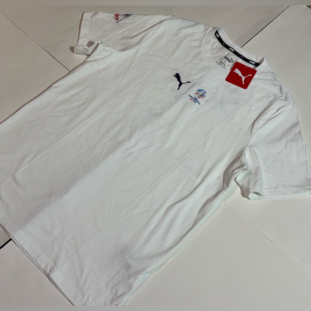 Puma Cumbre Copa America 2024 Official Logo Soccer Football Shirt 763916-01 - Picture 2 of 16